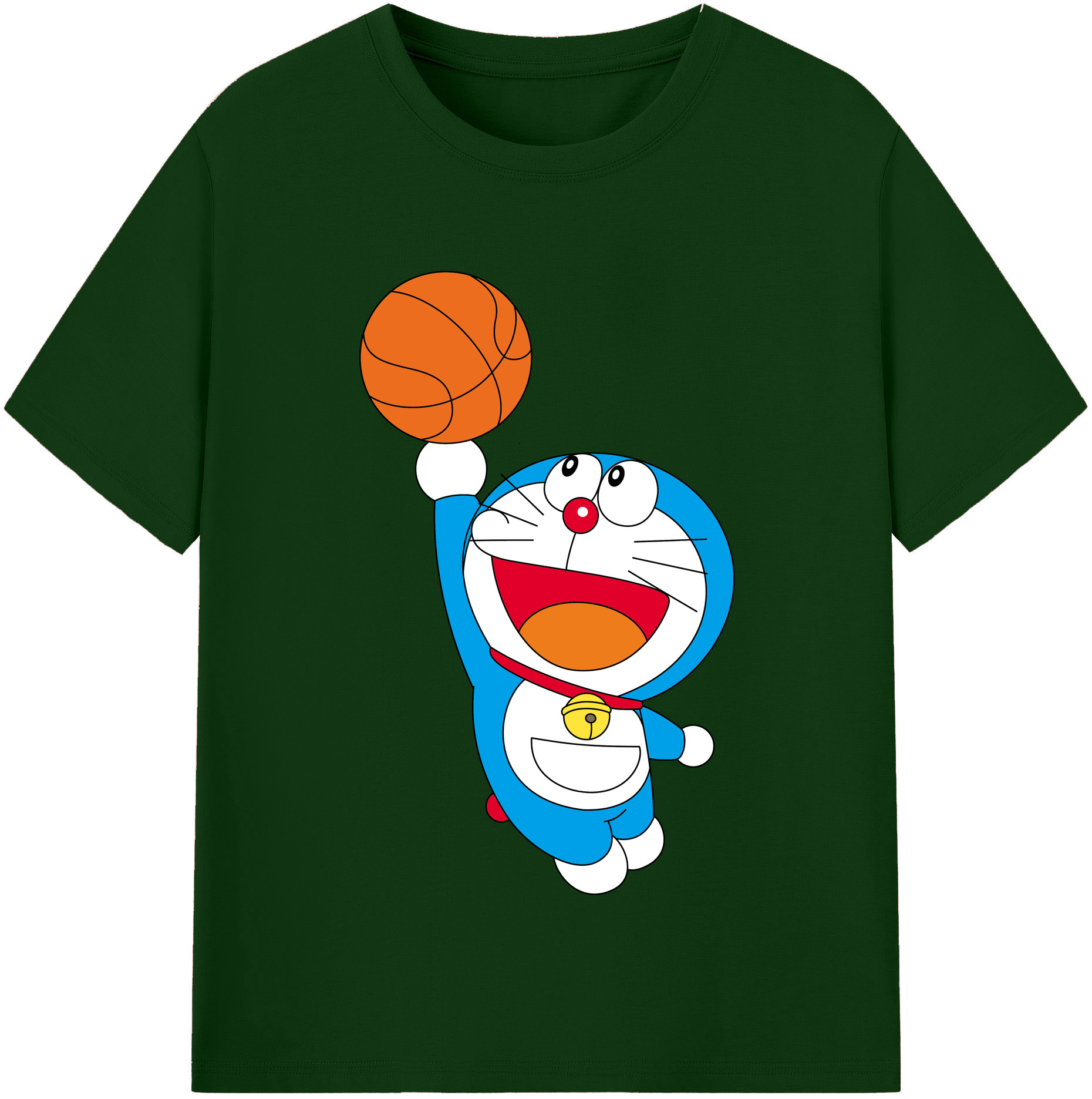 （画像用） ドラえもん Doraemon 綿100％半袖Tシャツ（フロントプリント）